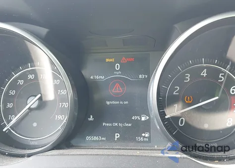 2018 Jaguar F-Type 296Hp z USA, uszkodzony, nr VIN SAJDD1GX2JCK54146